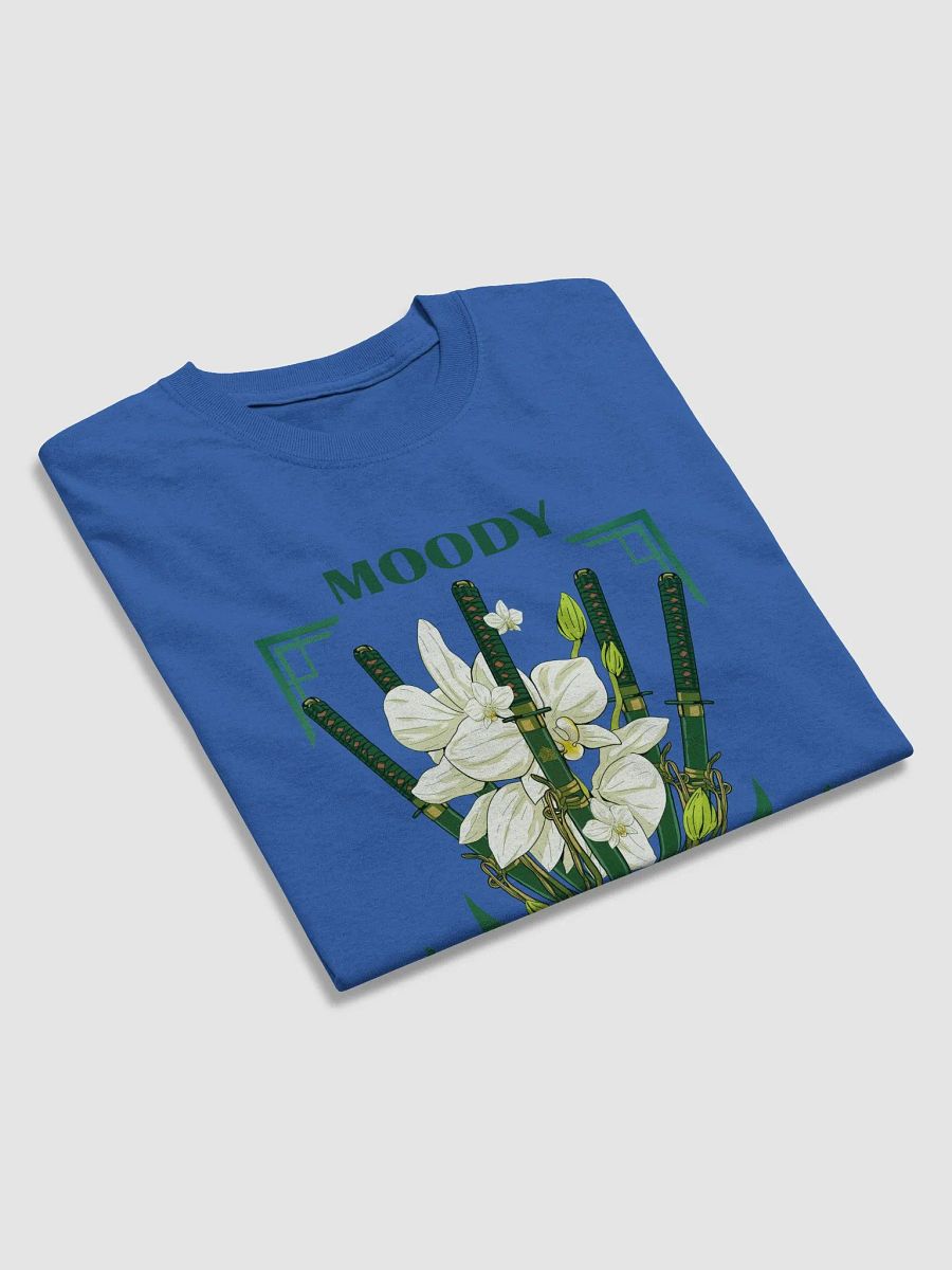 Green Japanese Katana & Orchids T-shirt product image (45)