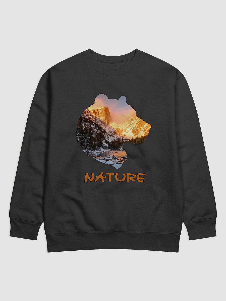 Wilderness Serenity Bear Silhouette Sweatshirt product image (2)