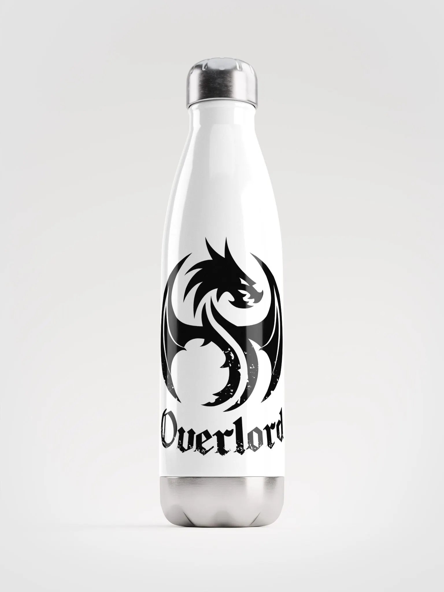Overlord Stainless Steel Water Bottle (Black) product image (1)