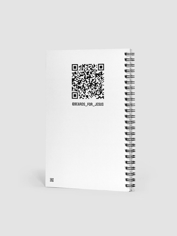 Beards For Jesus Spiral Notebook product image (2)