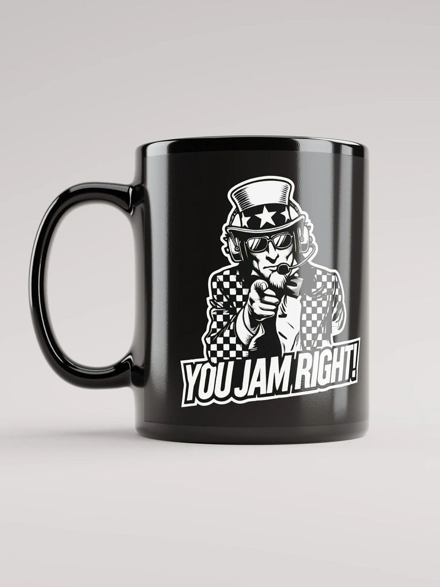 YOU JAM RIGHT! – Glossy Black Mug product image (11)