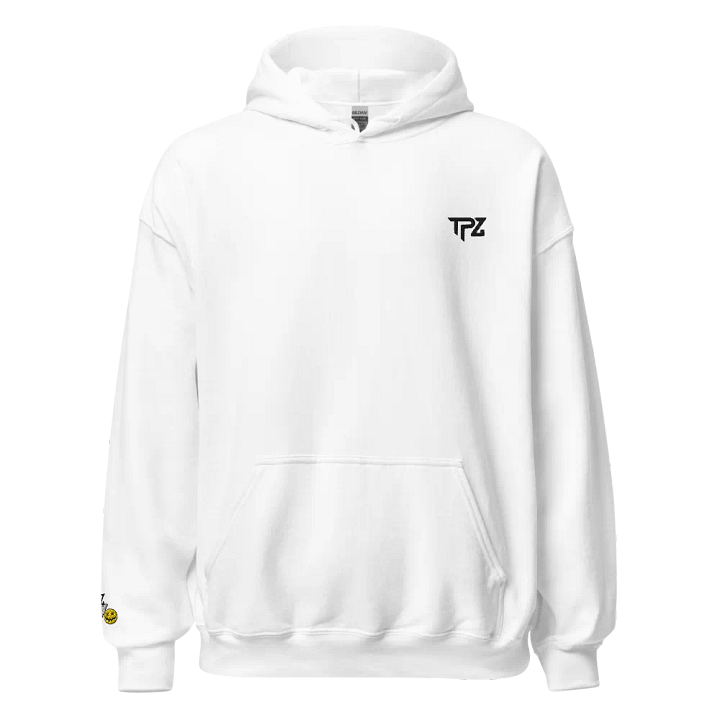 TPZ New Beginning (WHITE EMBROIDERED HOODIE) product image (1)