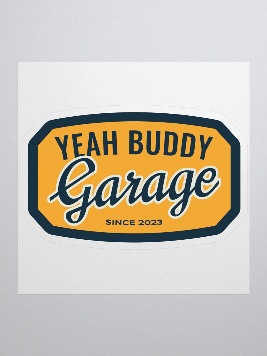 Sticker - Classic Logo Yellow Background product image (1)