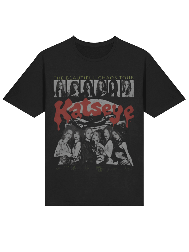 Katseye The Beautiful Chaos Tour T-Shirt product image (2)