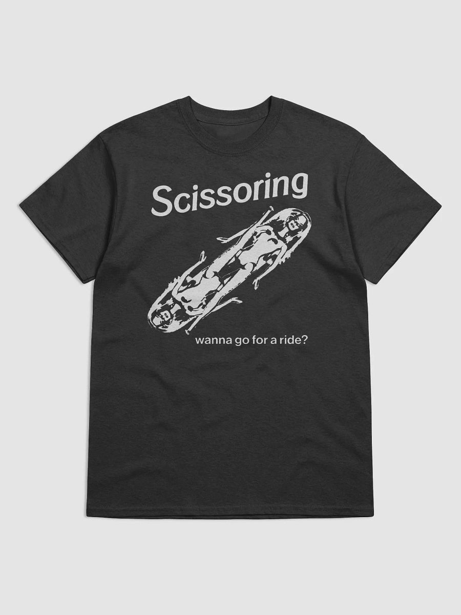 Scissoring Tee ✂️ Black product image (1)