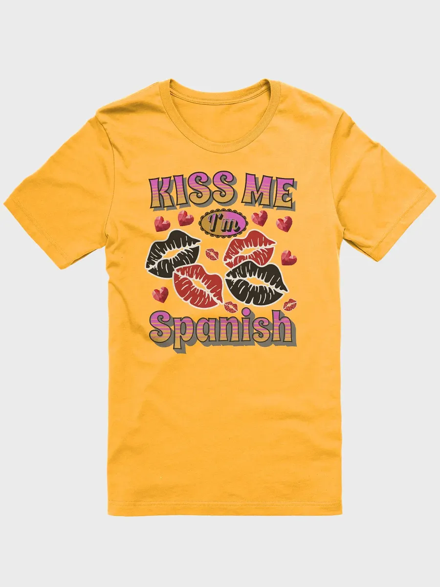 Kiss Me Im Spanish Graphic Tee product image (31)
