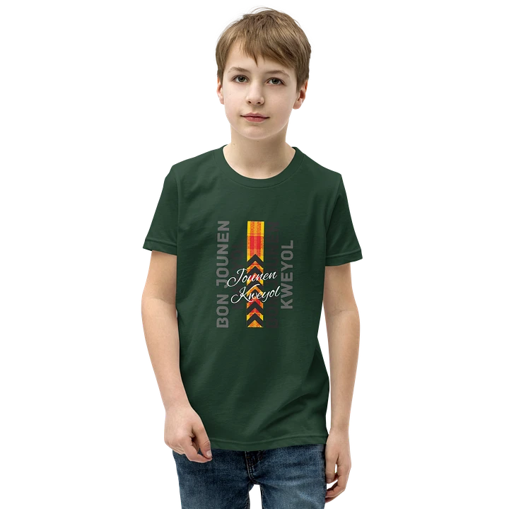 Jounen Kwéyòl Celebration Youth T-Shirt product image (2)