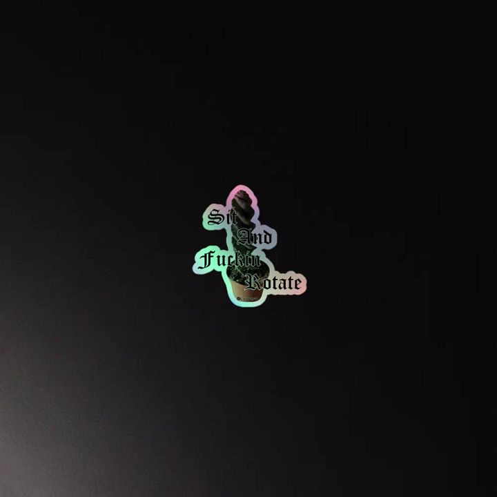 Sit and Rotate Sticker product image (4)