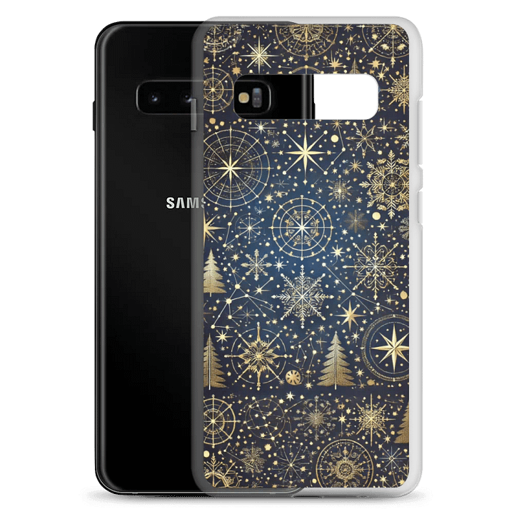 Festive Gold Snowflakes Samsung® Case product image (20)