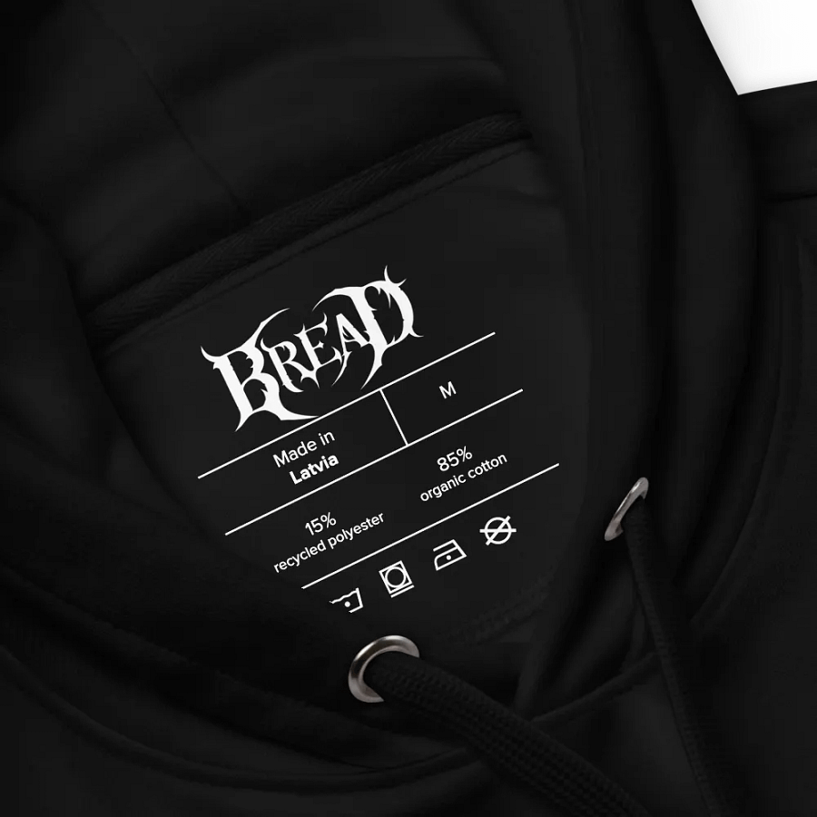 Breadblem Hoodie Black product image (9)