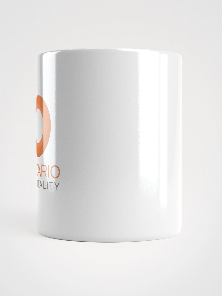 Ontario Hospitality Logo White Glossy Mug product image (13)