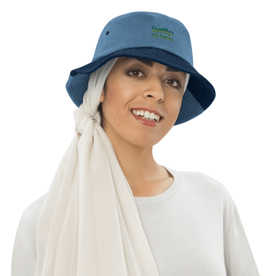 Spotify's Free Features - Colored ( Denim Bucket Hat) product image (22)