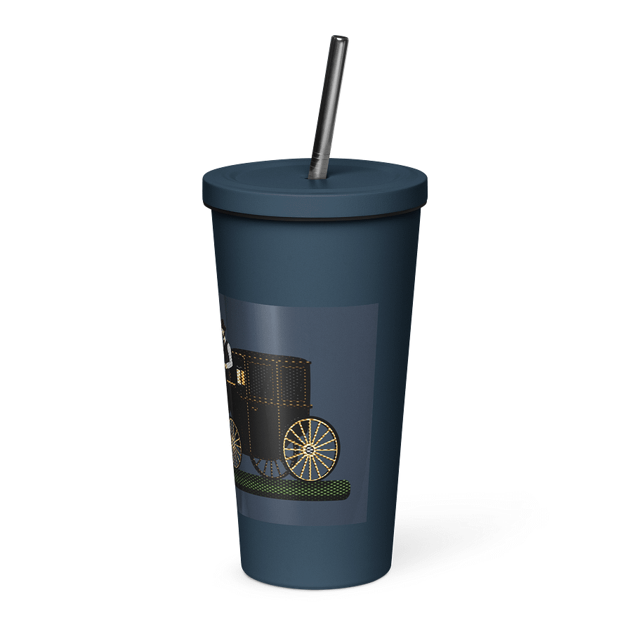 Stippled Carriage Insulated Tumbler product image (3)