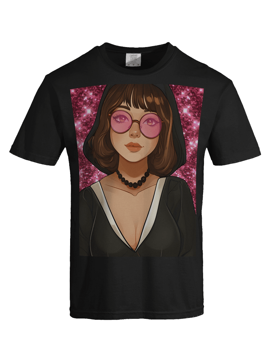Sparkling Pink @nunsprintz Portrait Art Tee product image (37)