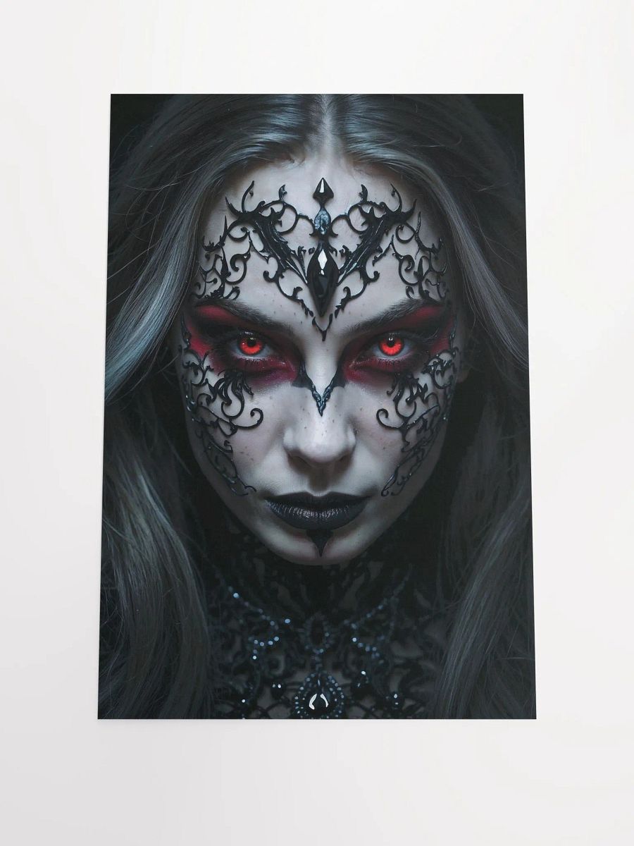 Gothic Filigree Red Eyes Poster product image (2)