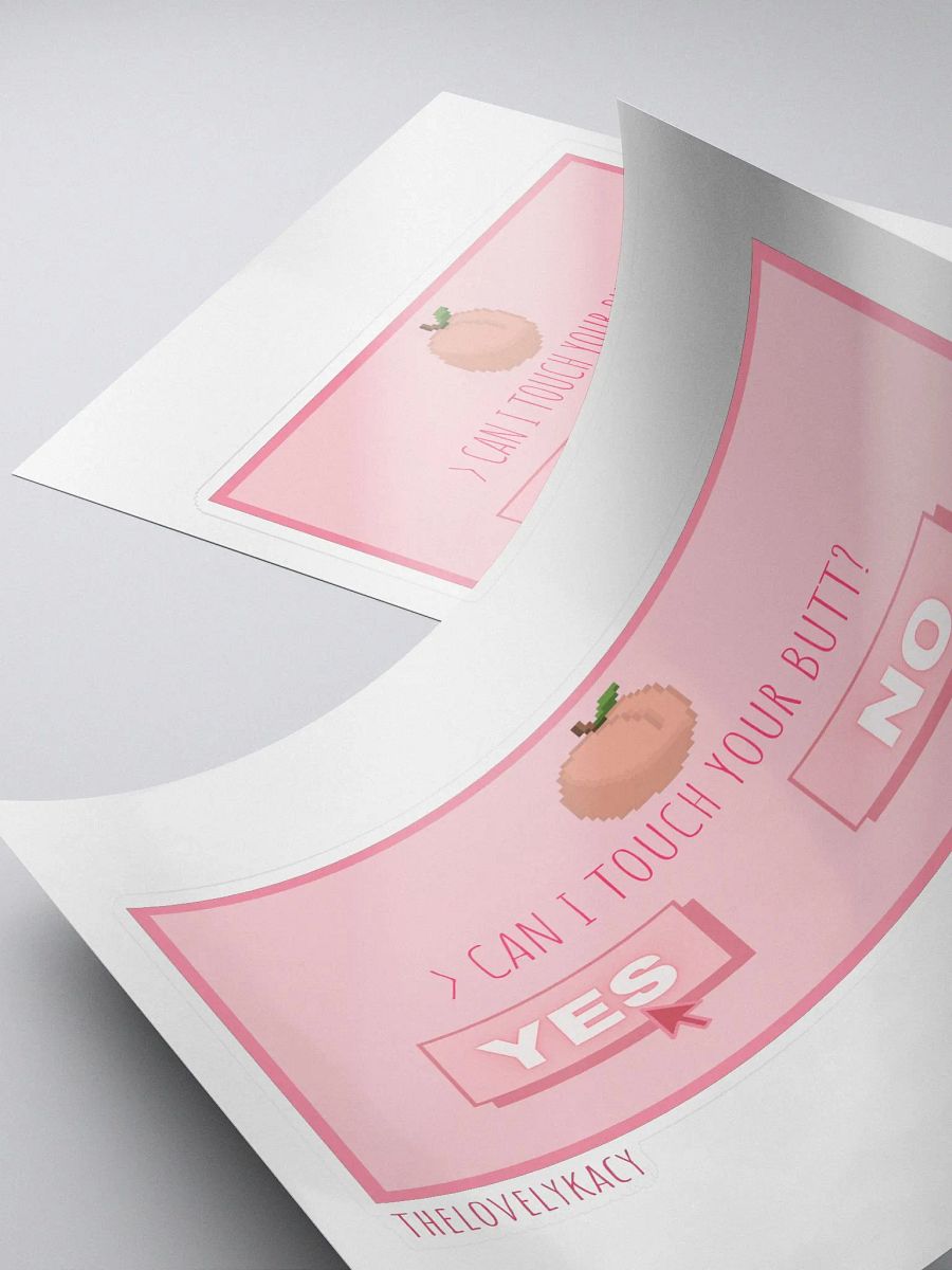 What's Up Peach? Sticker product image (4)