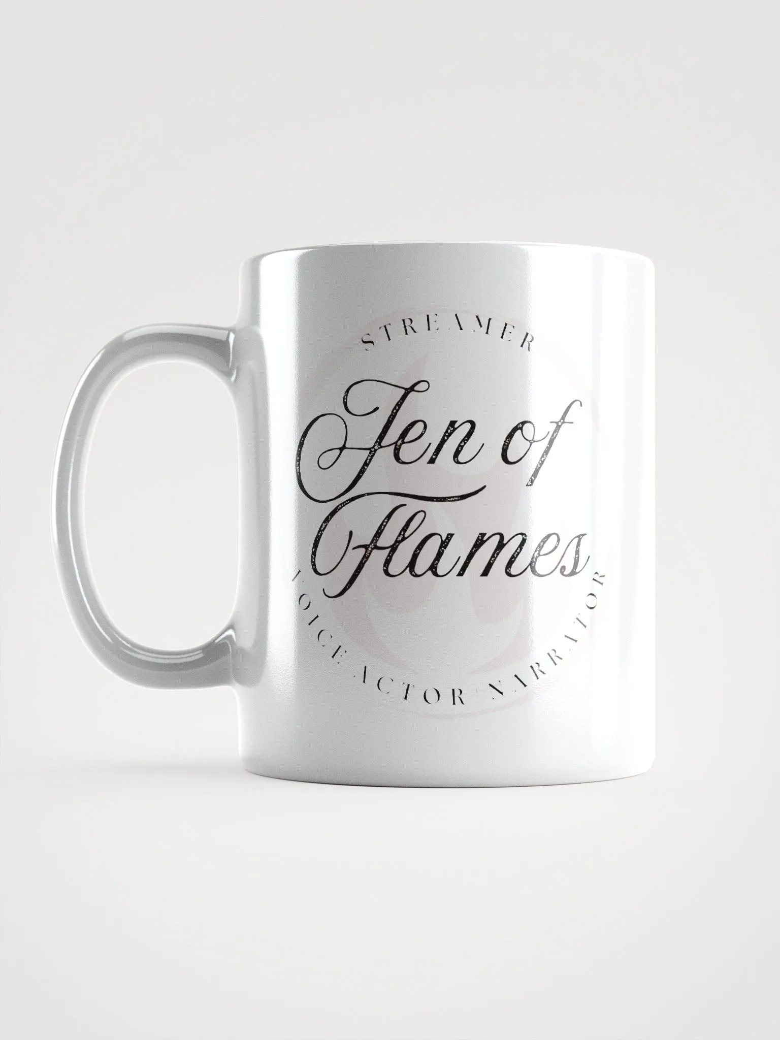Flames Logo White Mug product image (3)