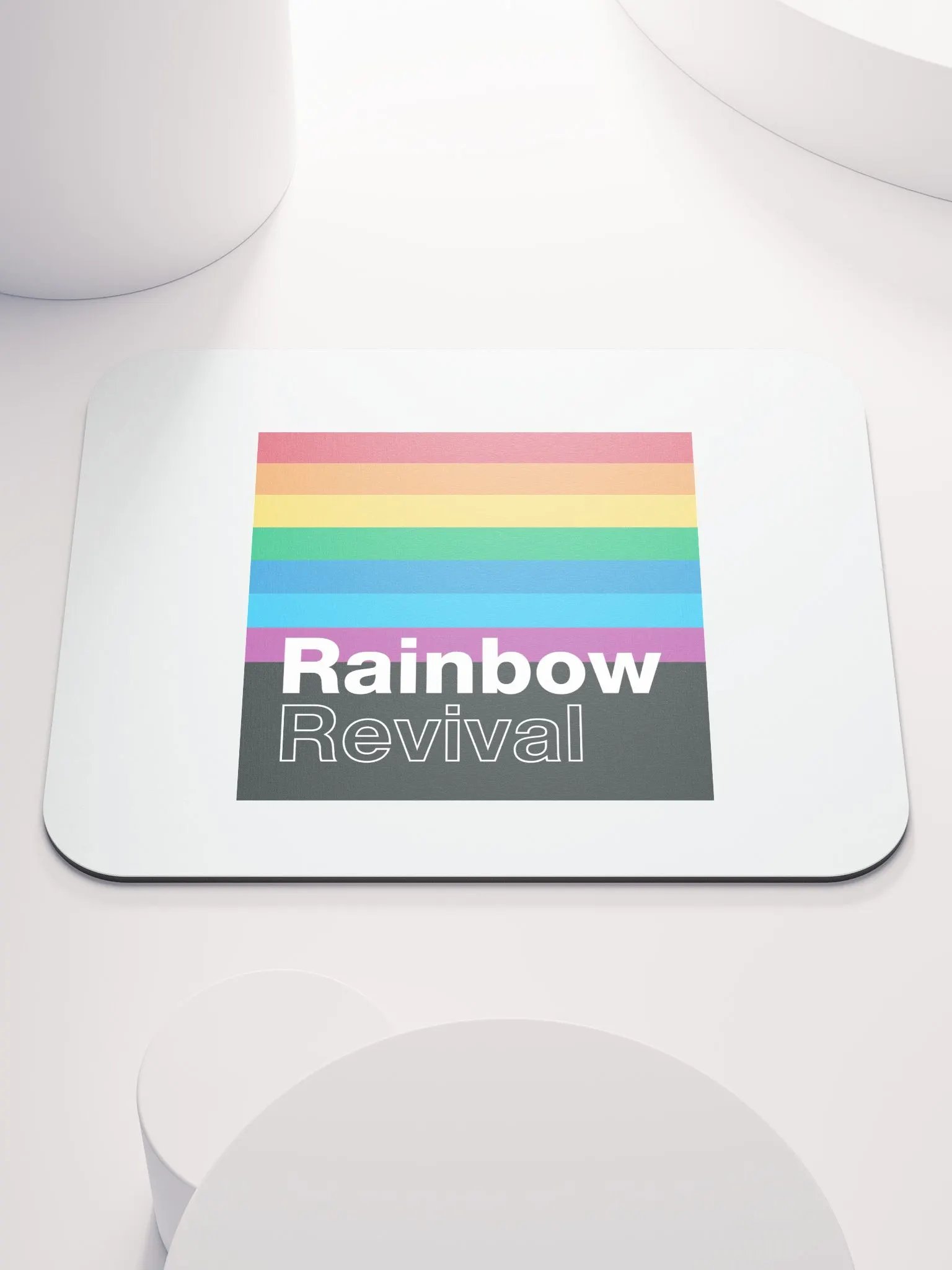 Rainbow Revival Mouse Pad product image (2)