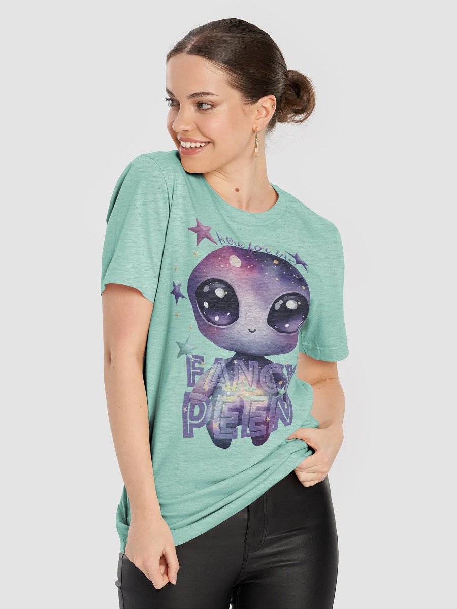 Fancy Alien T-Shirt (Lilac Dude) product image (5)