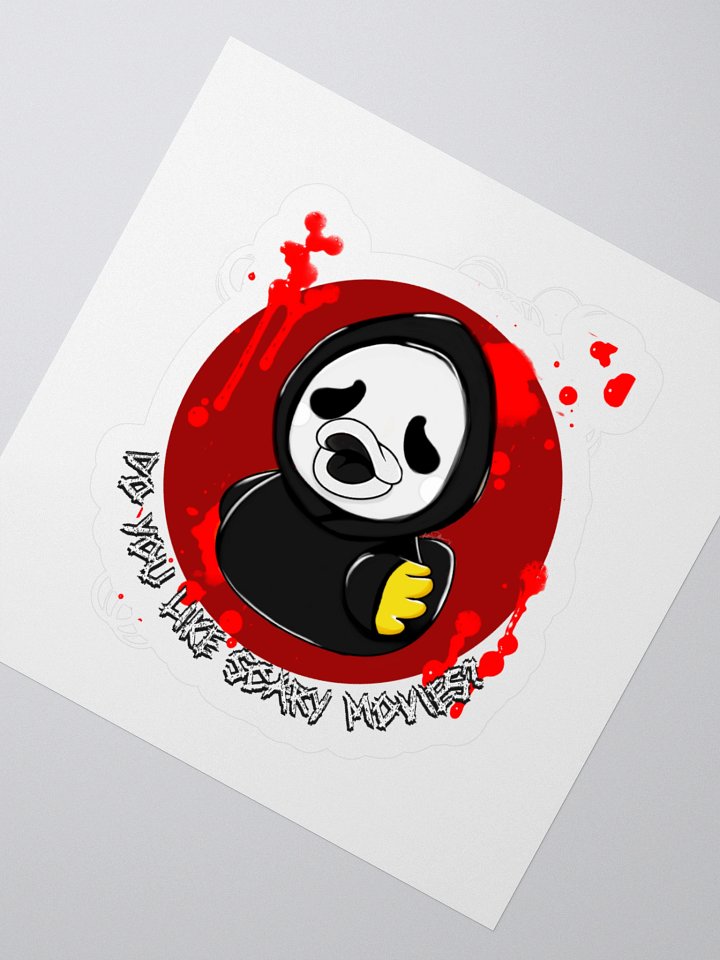 Ghostface Duck Sticker product image (5)