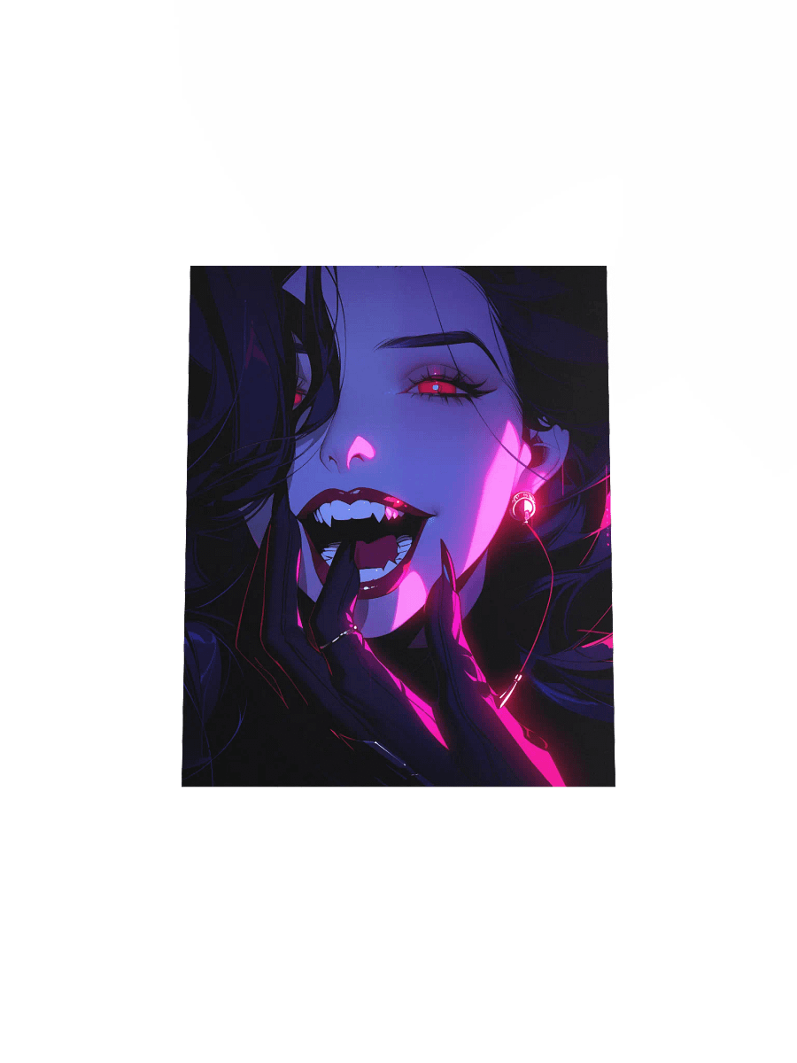 Neon Vibrant Vamp Poster product image (23)