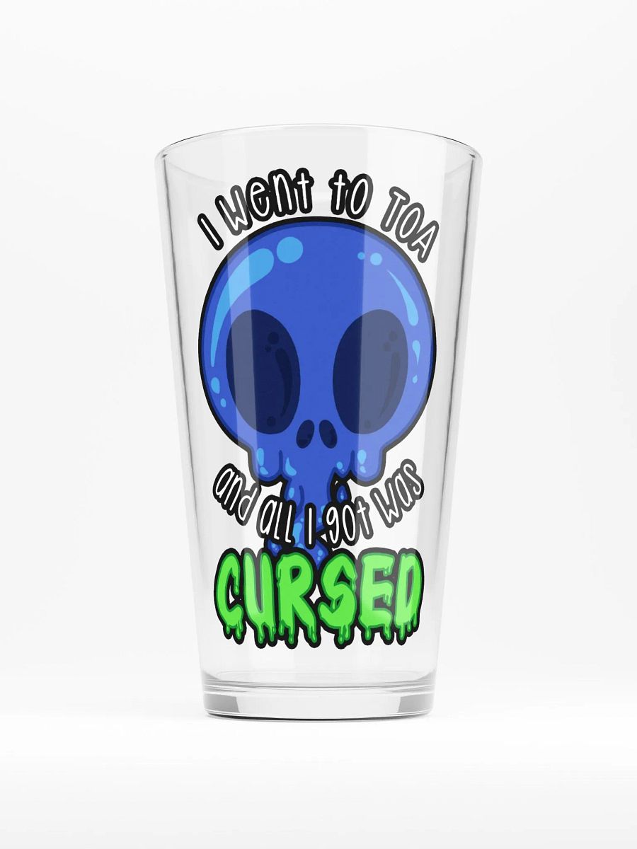 All I Got Was Cursed - Shaman - Pint Glass product image (1)