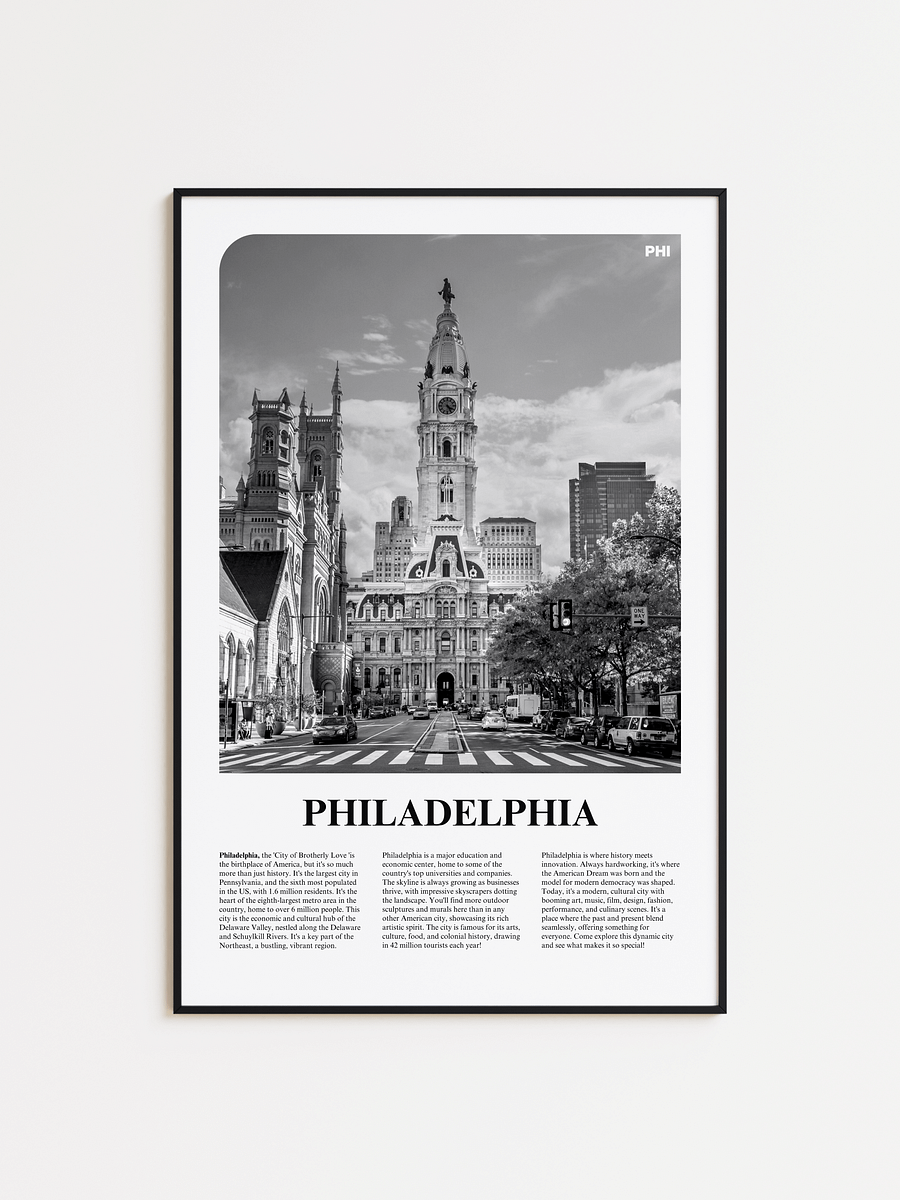 Philadelphia 03 Newspaper Poster product image (1)