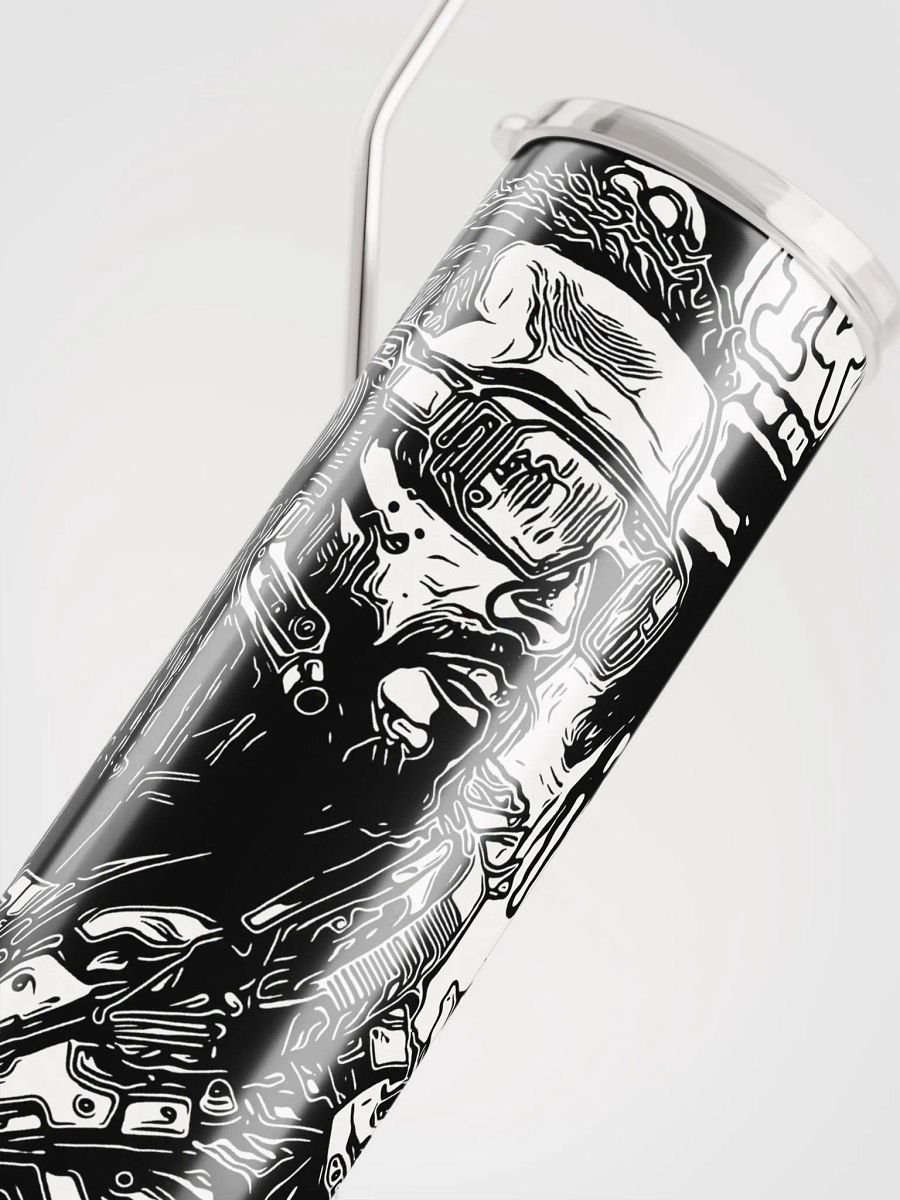 Cyber-Soldier Stainless Steel Tumbler product image (4)