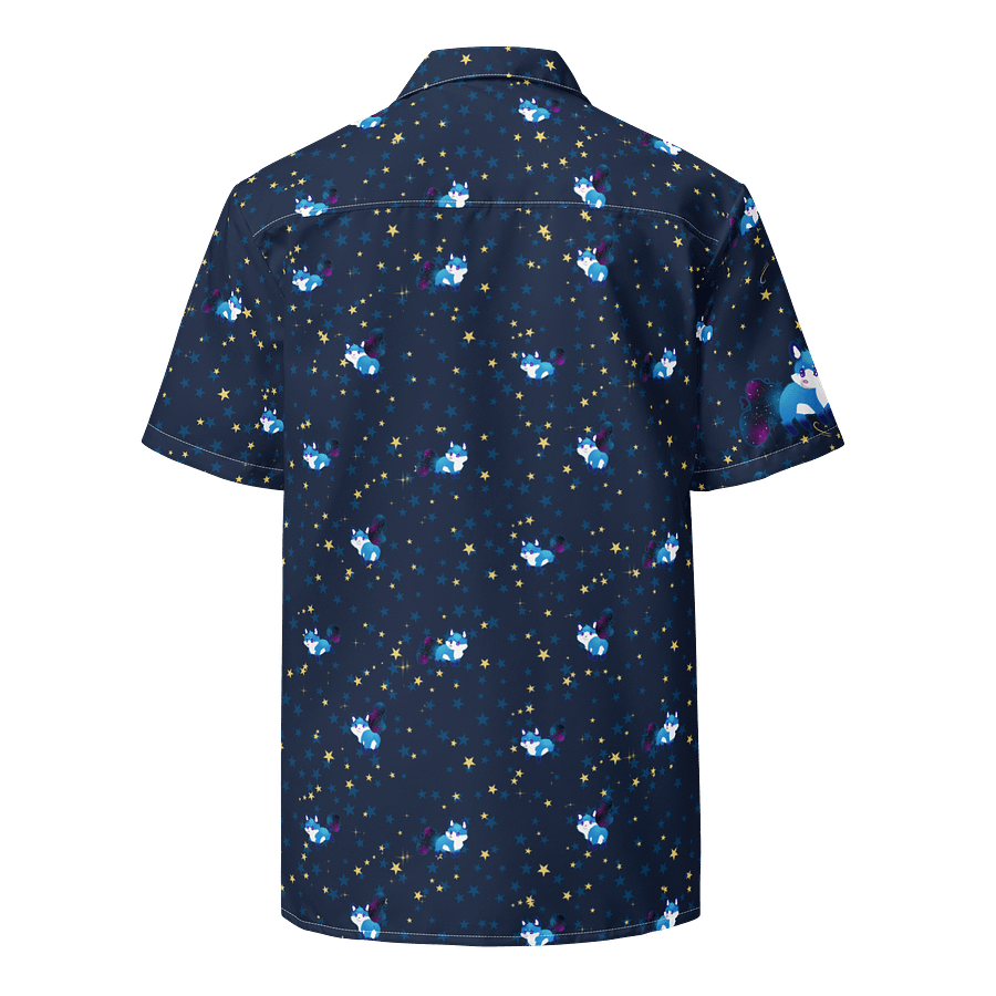 Space Fox Hawaiian Shirt :3 product image (2)