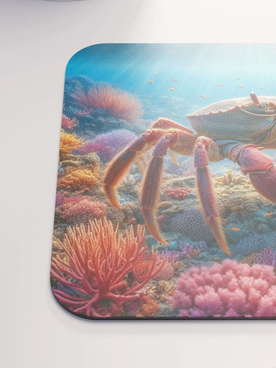 Reef Crab Adventure Mouse Pad | AI Design product image (6)