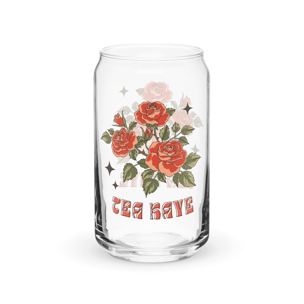 Vintage Rose Iced Coffee Cup product image (4)