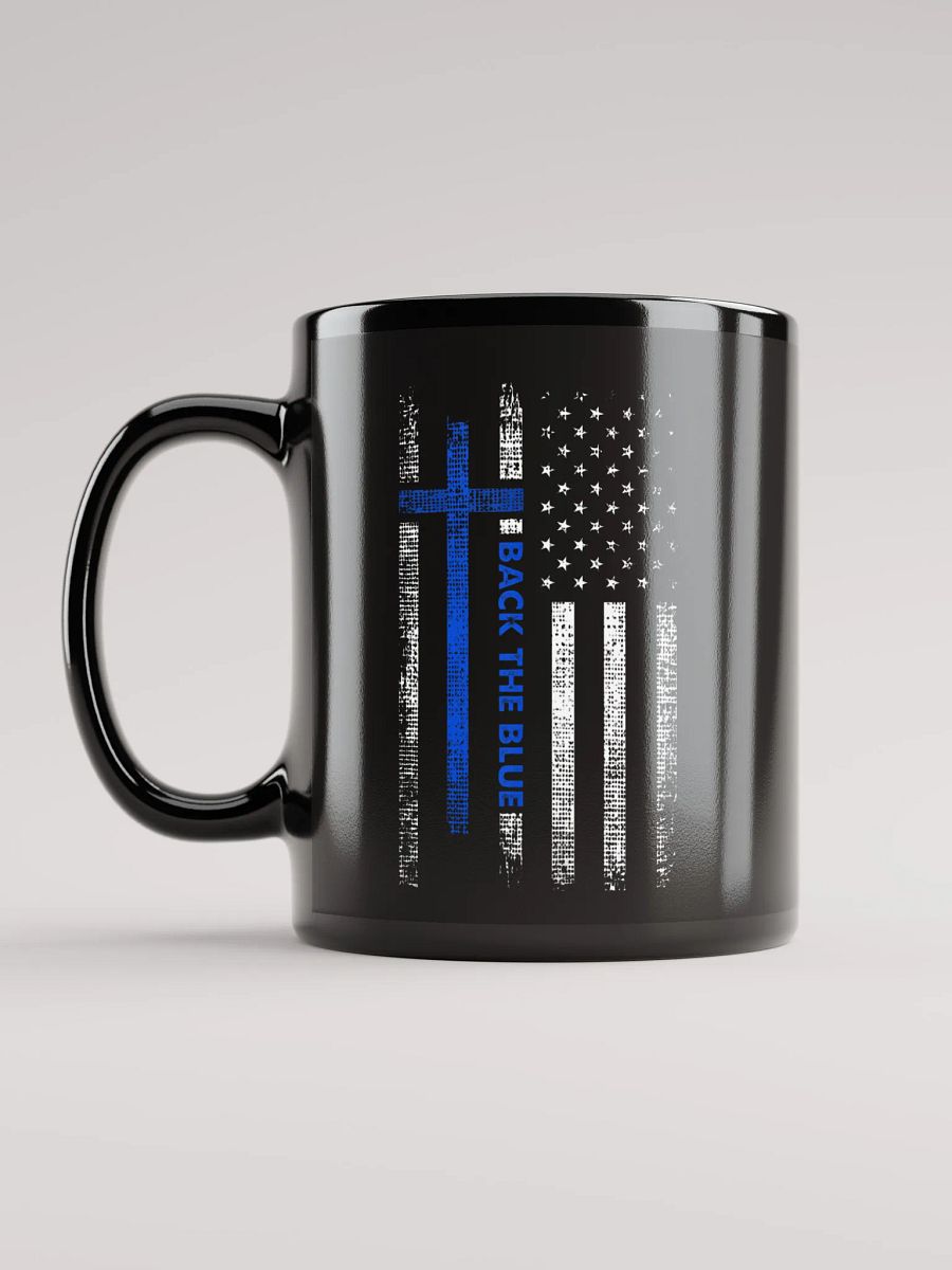 Back the Blue - Black Mug product image (2)