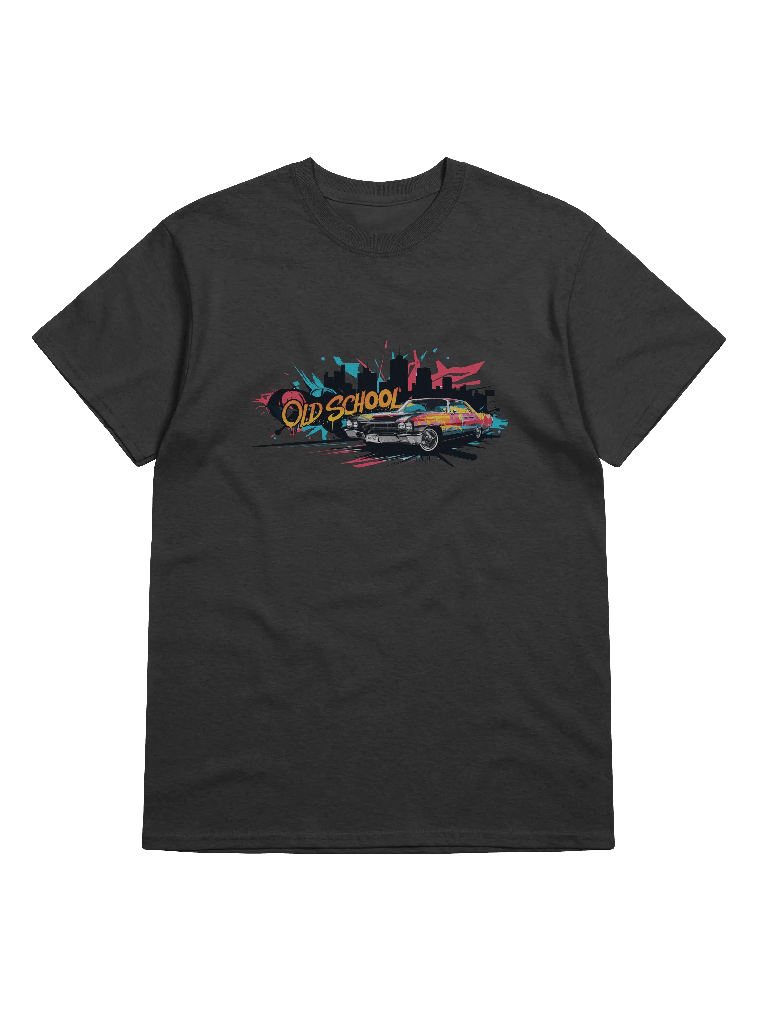 Old school car T-shirt product image (1)