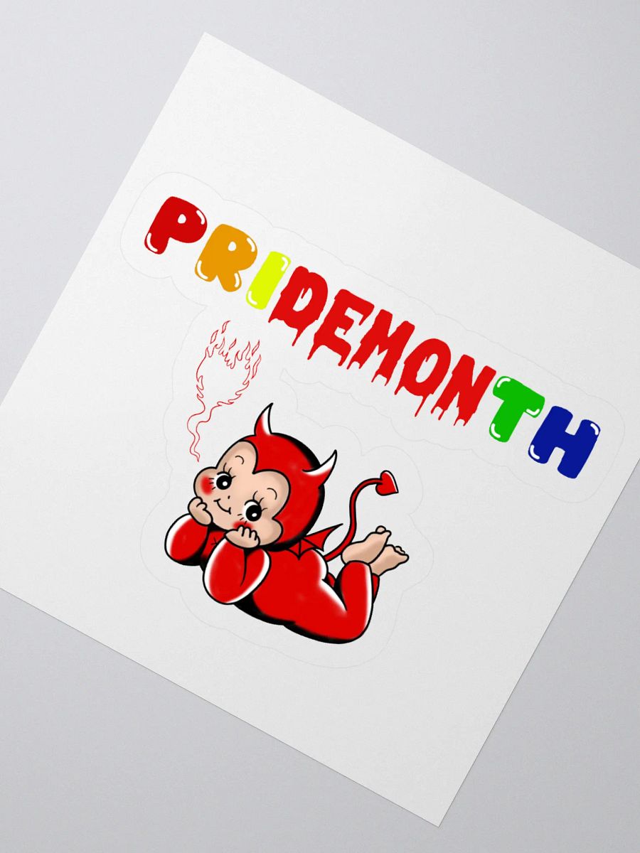 PriDEMONth Kewpie sticker product image (5)