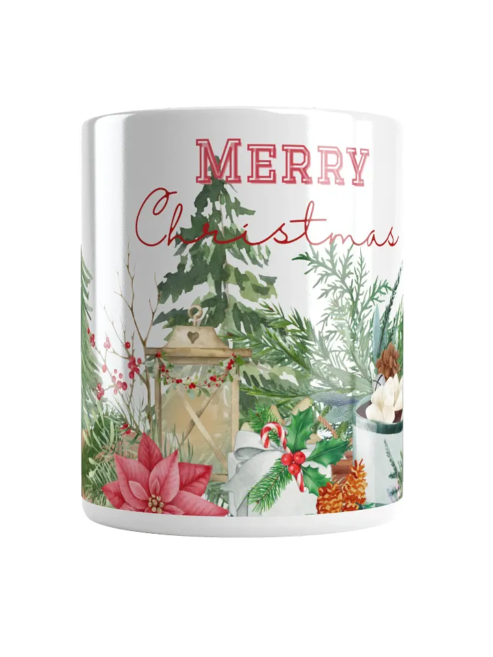 Festive Christmas White Glossy Mug product image (1)