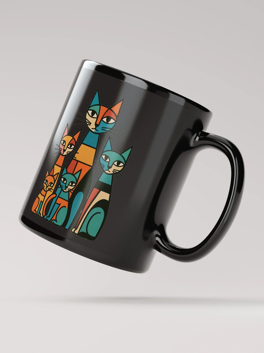 Whimsical Cat Party Mug product image (4)