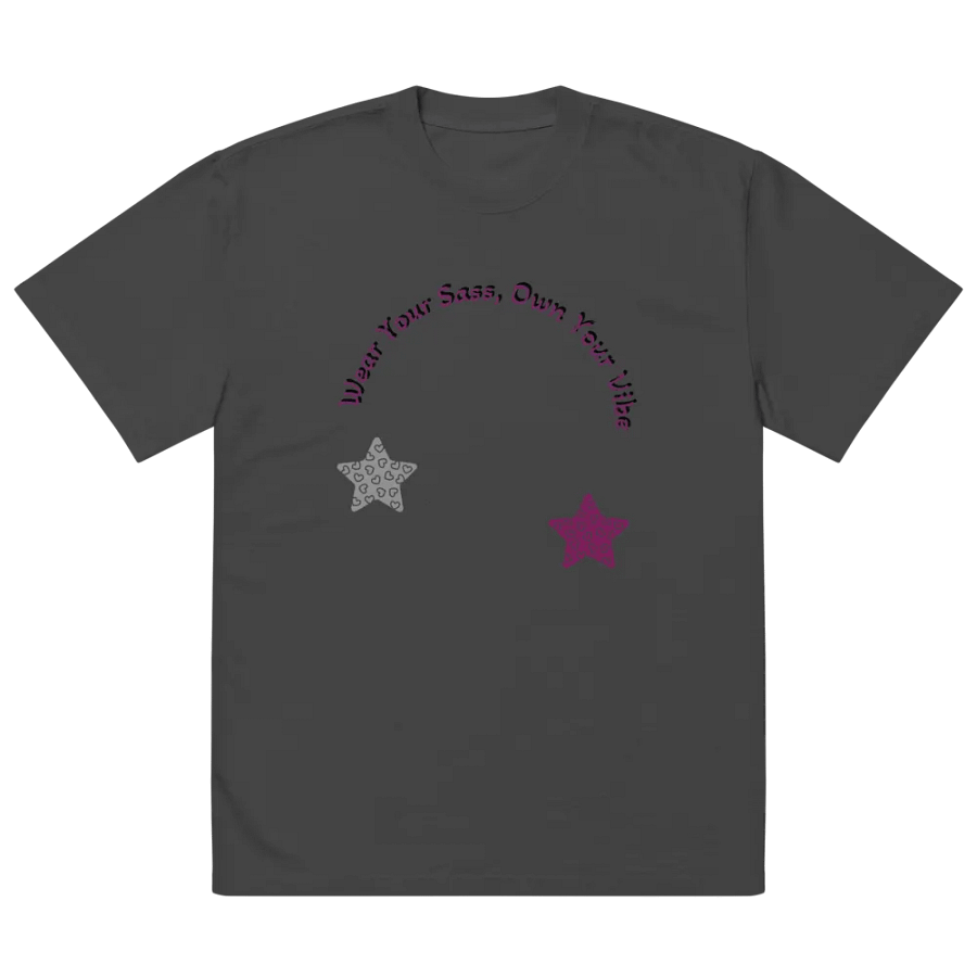 Sassy Vibes Oversized Tee product image (5)