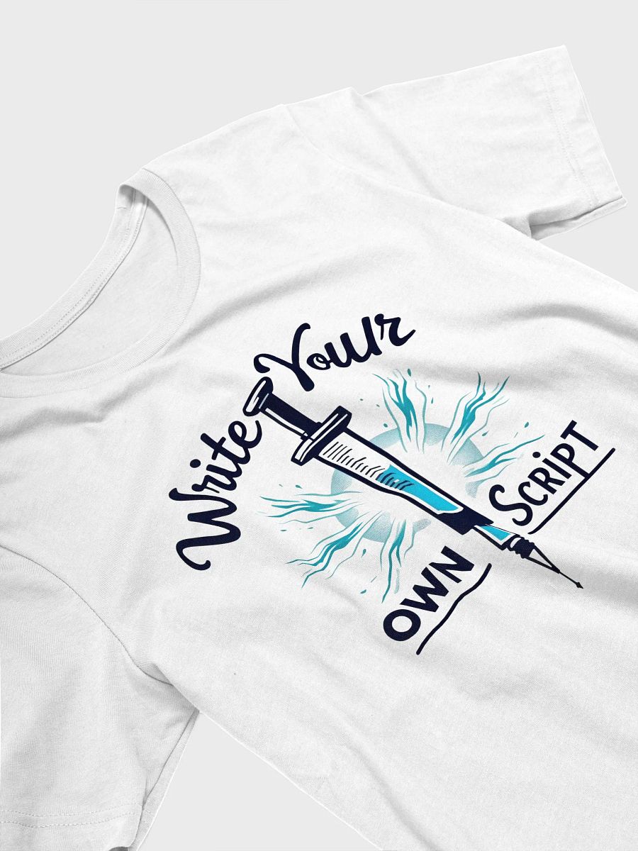 Ethereal Script Syringe T-Shirt product image (8)
