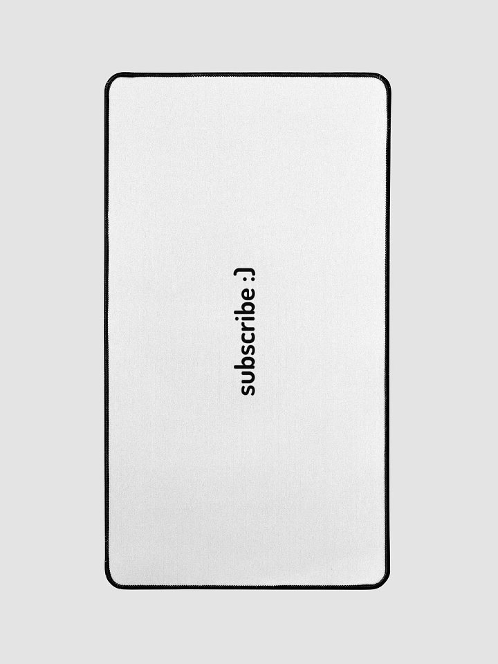 Larger Subscribe Smile Mouse Pad product image (2)