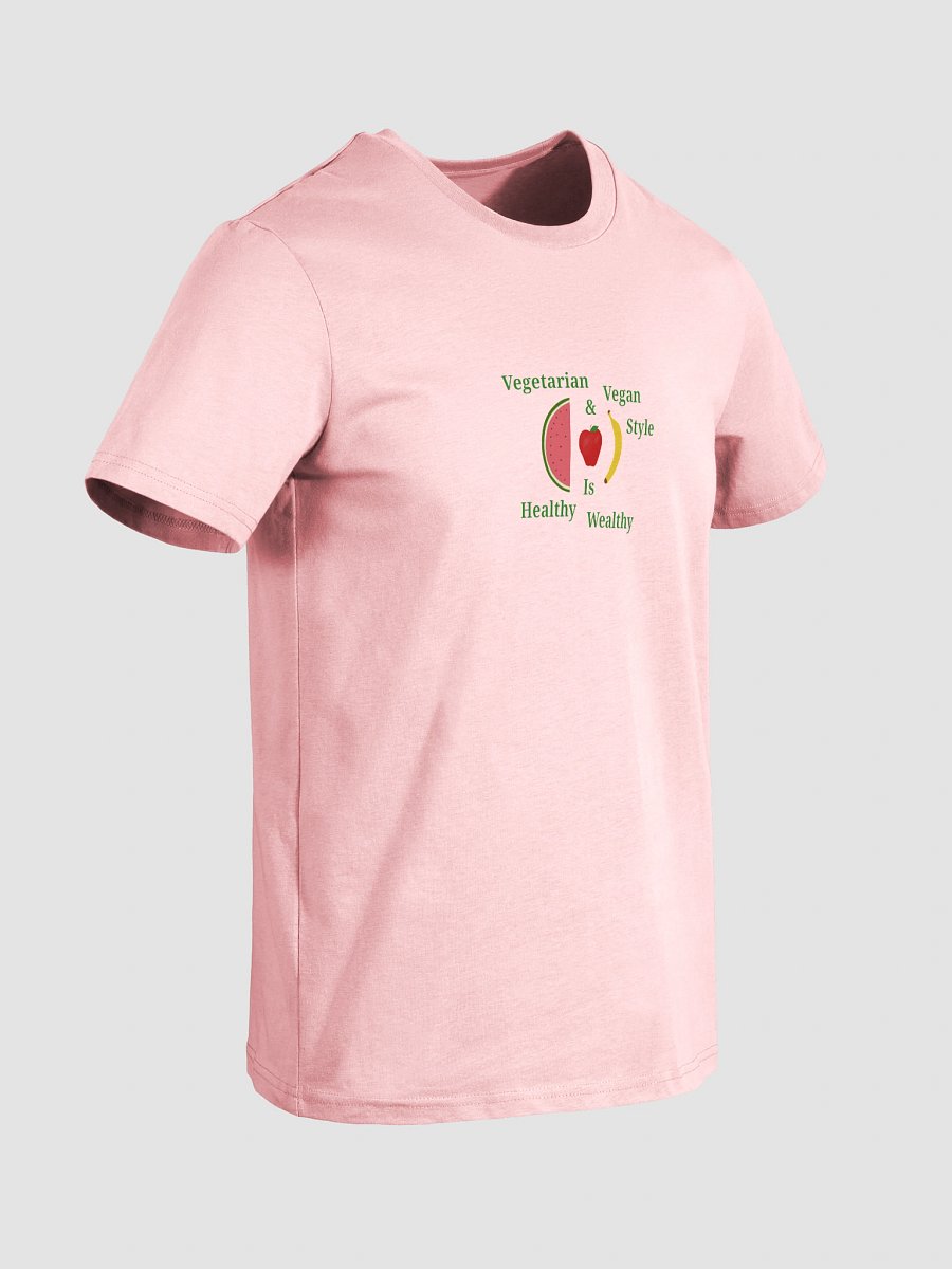 Healthy Wealthy Vegetarian T-Shirt product image (4)
