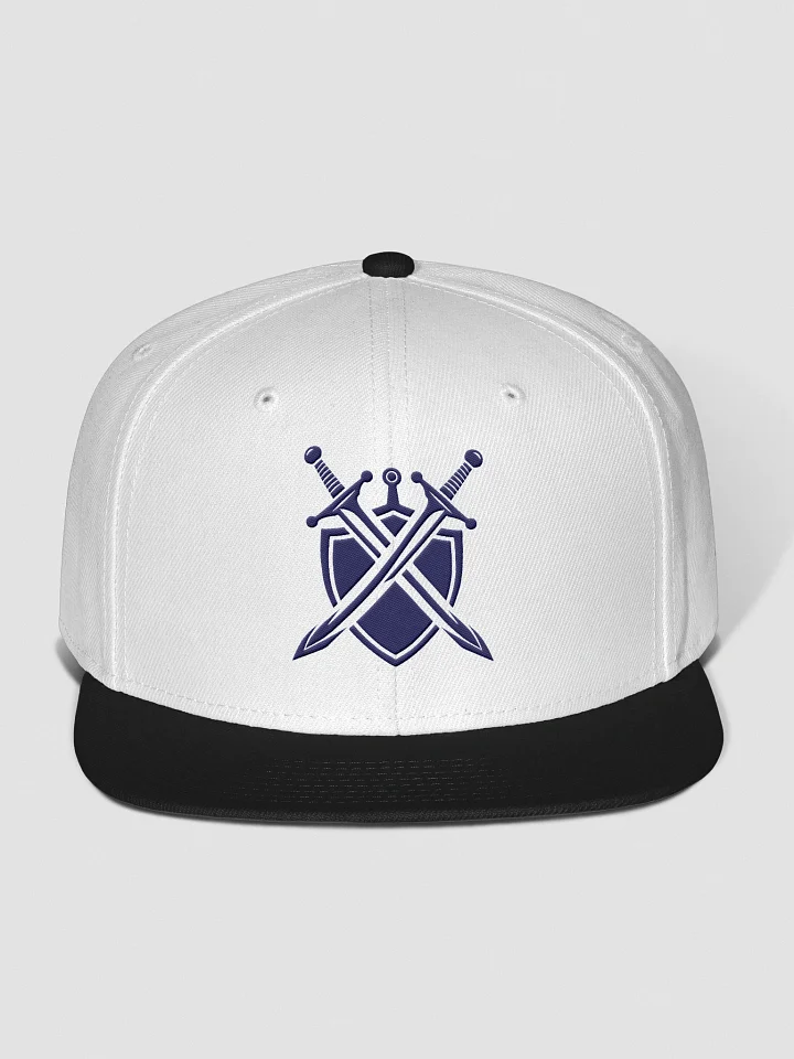 Crossed Swords Emblem Design Snapback Cap product image (1)