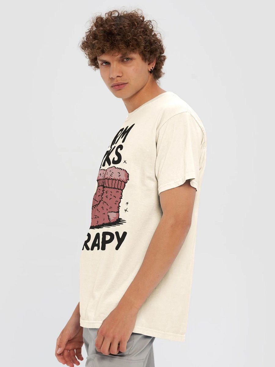 Warm Socks Are My Therapy Tee product image (5)