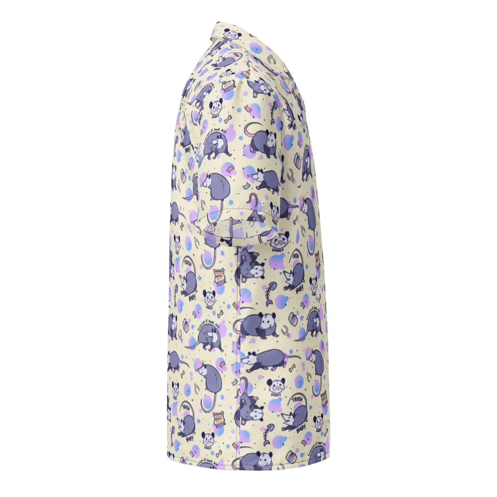 Trash Baby Opossums Button Down product image (4)