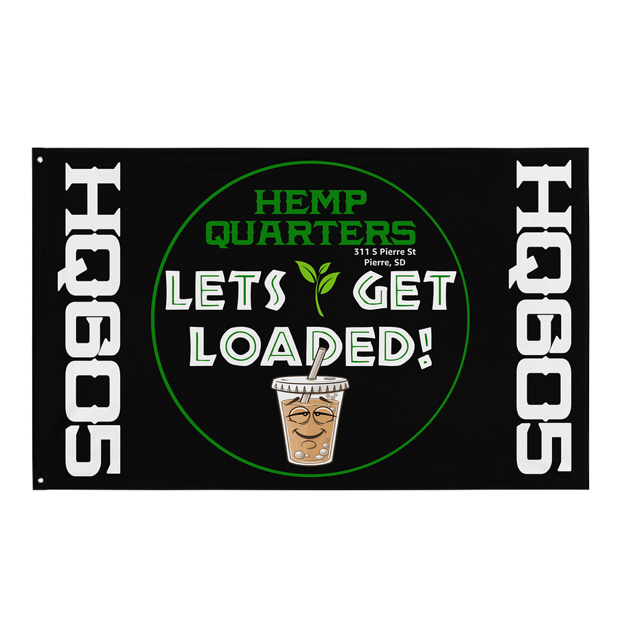 Let's Get Loaded Wall Flag 2 product image (2)