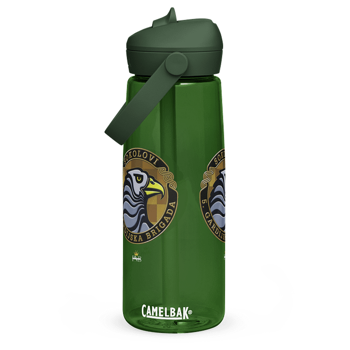 Sokolovi 5.gardijska brigada Falcon Emblem Water Bottle product image (1)