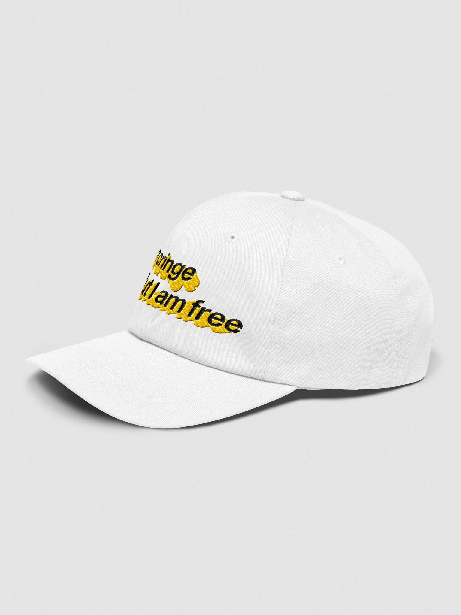 i am cringe but i am free hat (100% cotton) product image (8)
