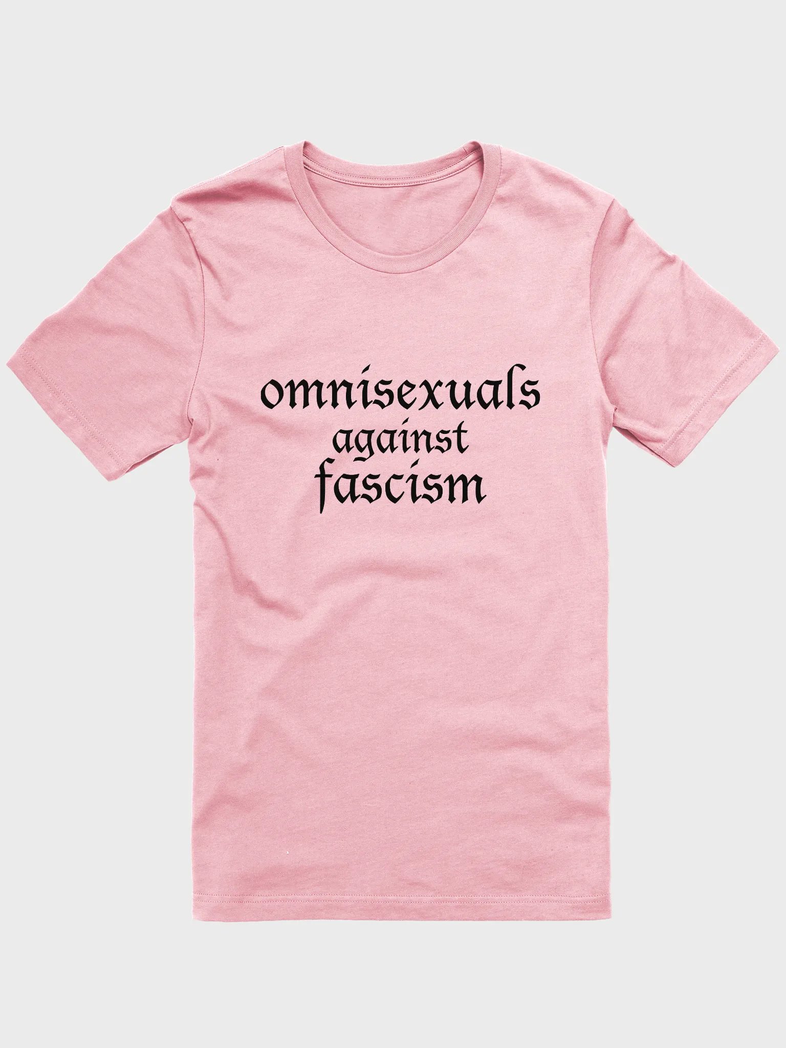omnisexuals against fascism t-shirt product image (1)