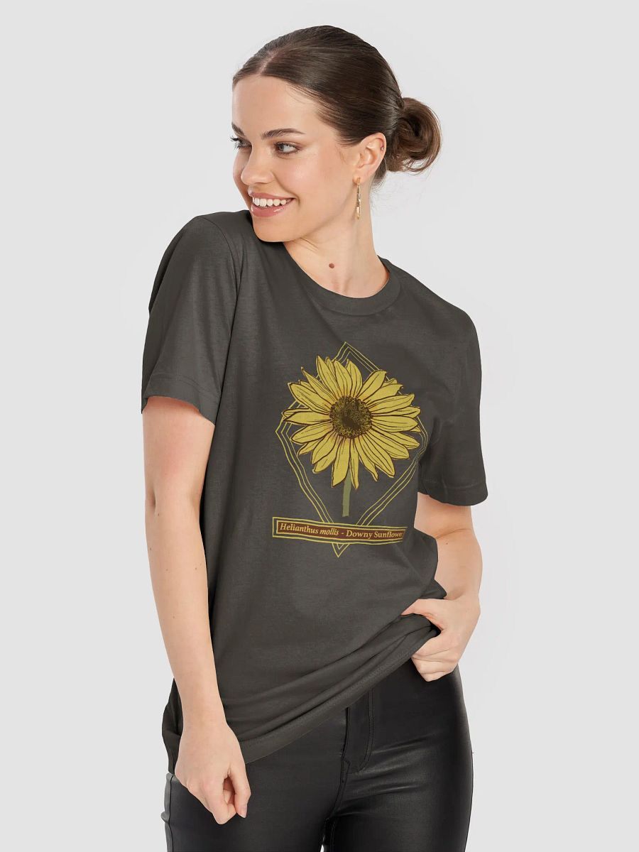 Helianthus Sunflower Unisex Lightweight Supersoft Cotton T-Shirt product image (41)
