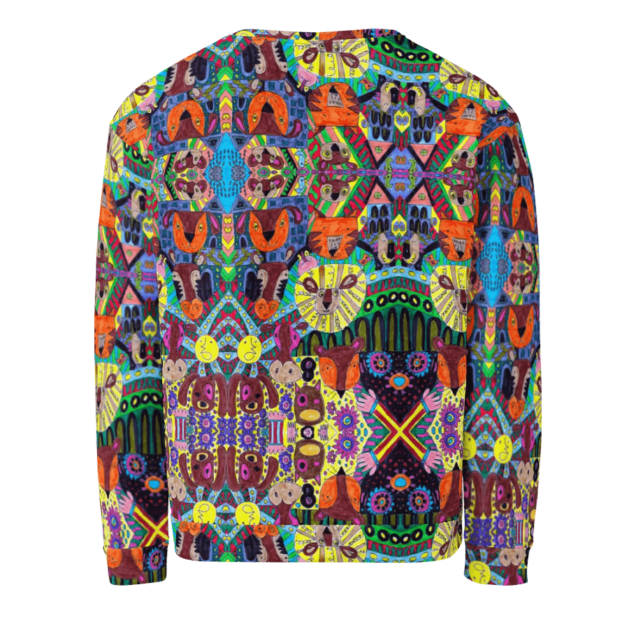 Abstract Doodle Animals Unisex Sweatshirt product image (6)