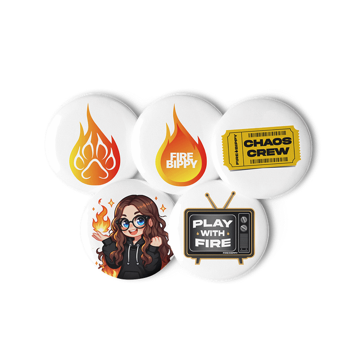 Bippy Button Pin Collection product image (3)